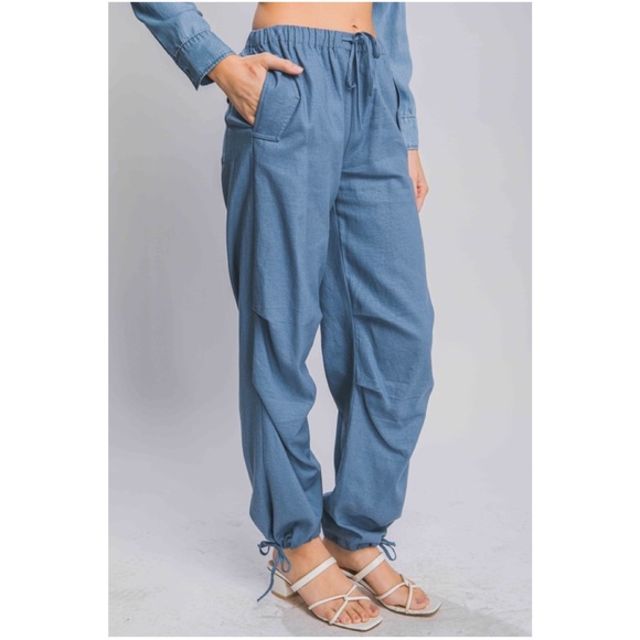 03 Boho Line Pockets Lounge Jogger Pants - Picture 3 of 7